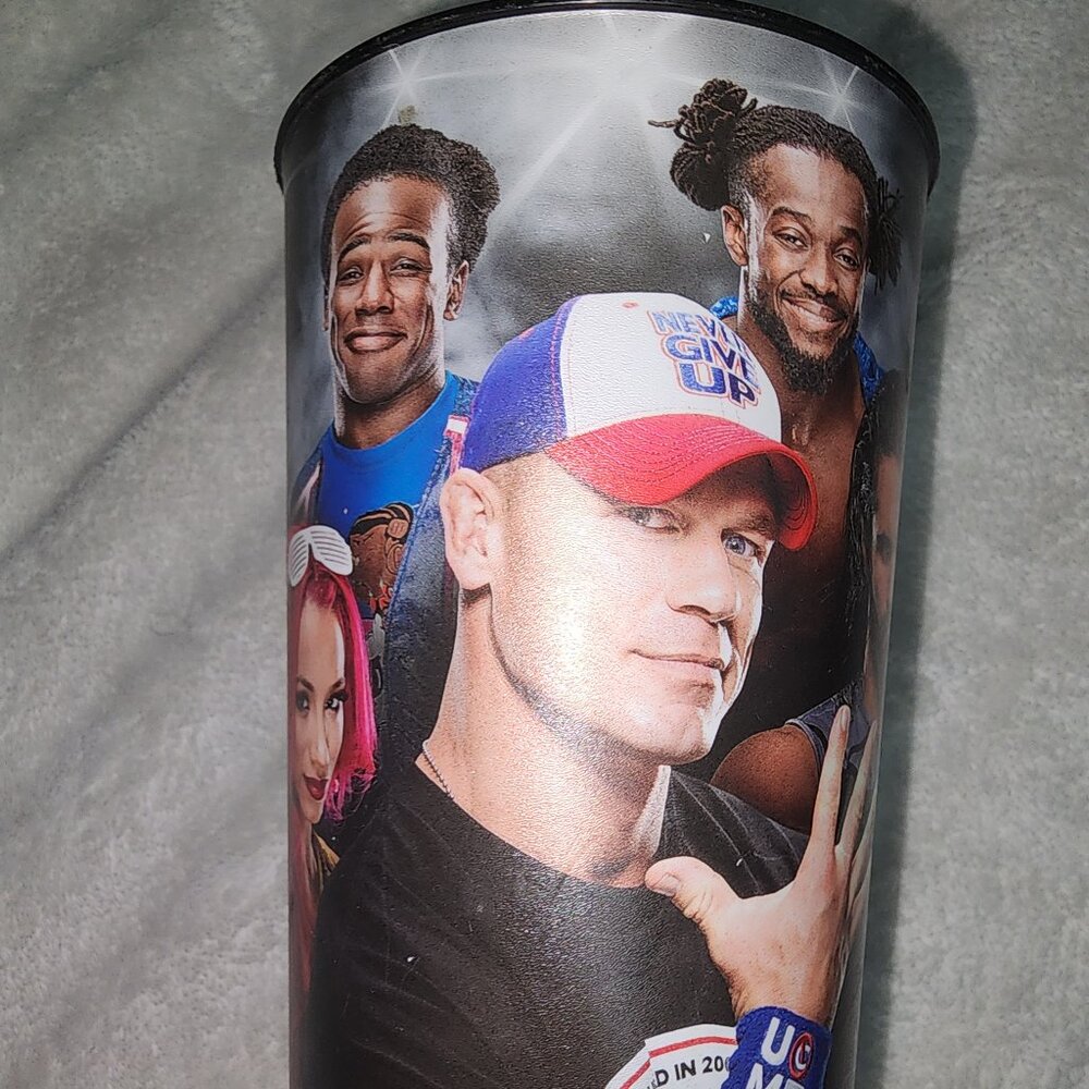 WWE 7/11 Cup Promo John Cena Roman Reigns AJ styles Sasha Banks Big Gulp Slurpee